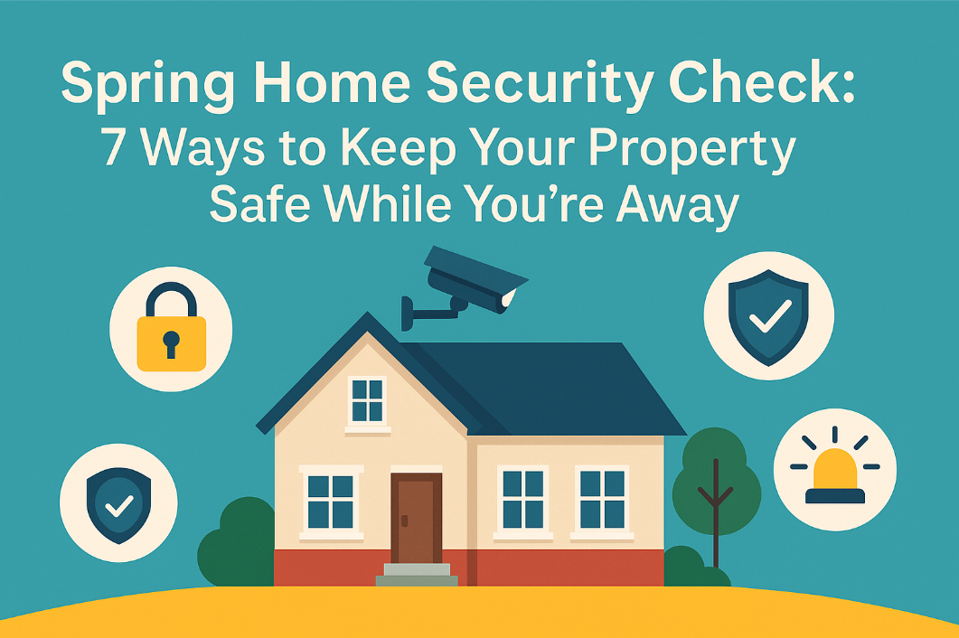 Spring Home Security Check: 7 Ways to Keep Your Property Safe While You’re Away