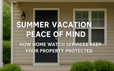 Summer Vacation Peace of Mind: How Home Watch Services Keep Your Property Protected