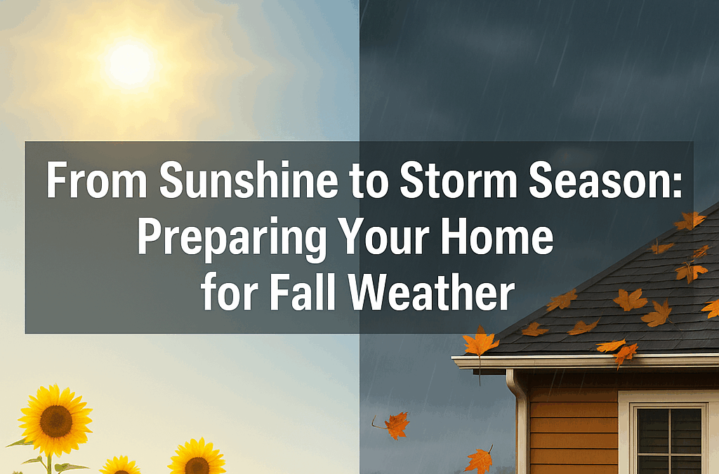From Sunshine to Storm Season: Preparing Your Home for Fall Weather